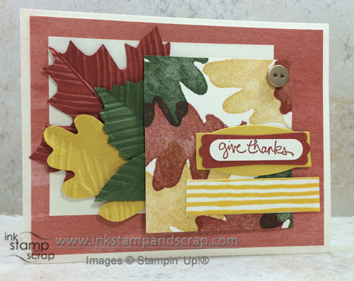 mojo364, fall stamps, fall colors, quick card