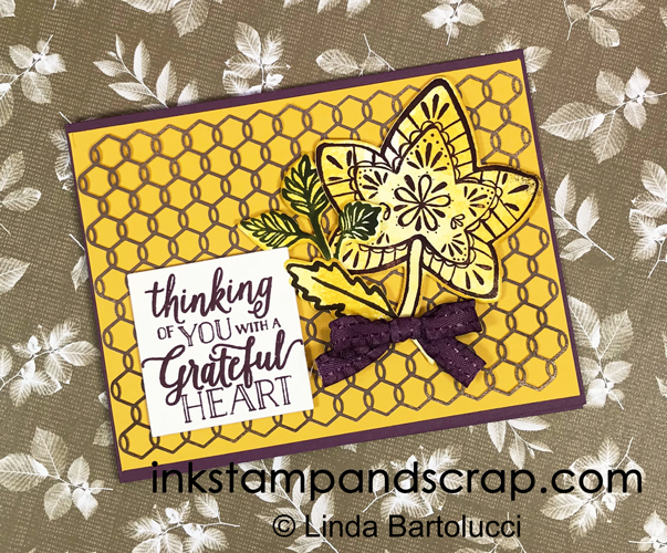 thinking of you fall card