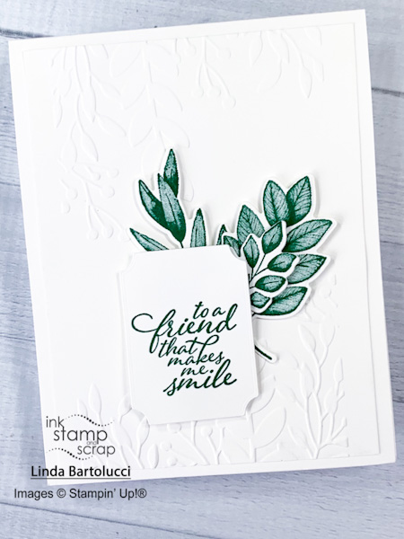 stamp with me forever fern card