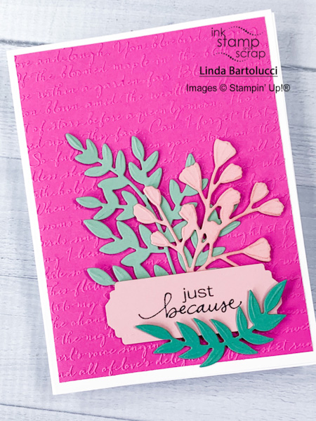 stamp with me magenta madness card