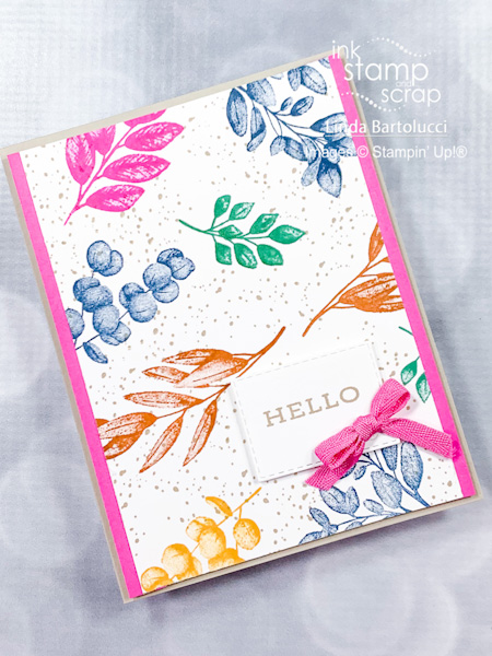 Make Fake Layers on Your Handmade Card with Scraps