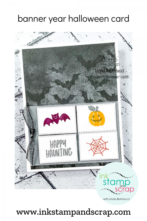 banner year halloween card