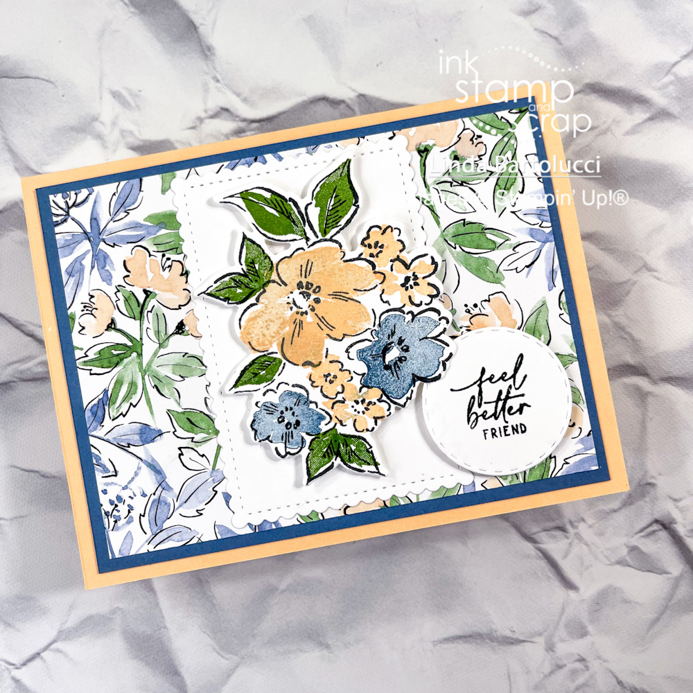 How to Make an Inside Flap Card Hand Penned Petals