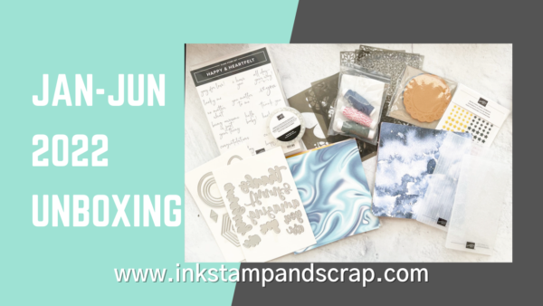 unboxing new stampin up products