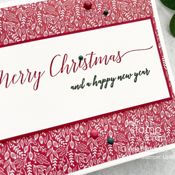 decorative matte dots accent card