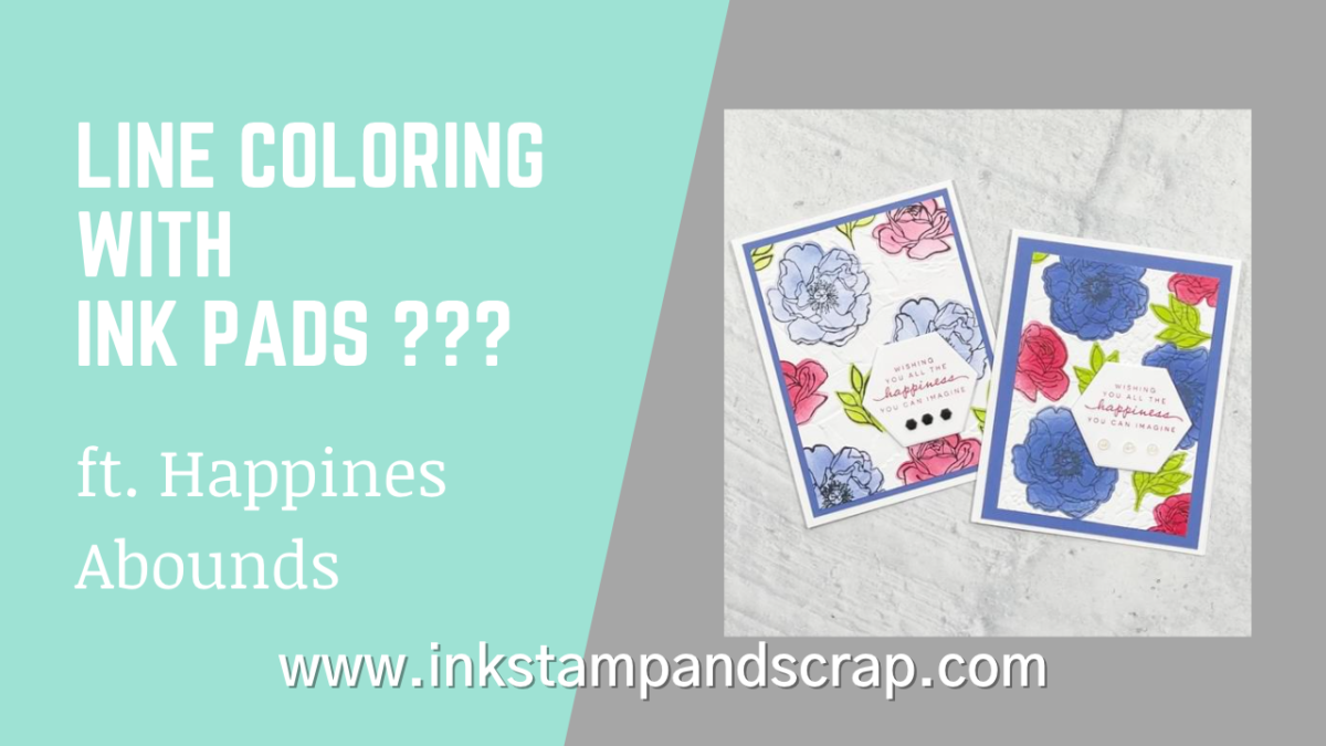 coloring with ink pads