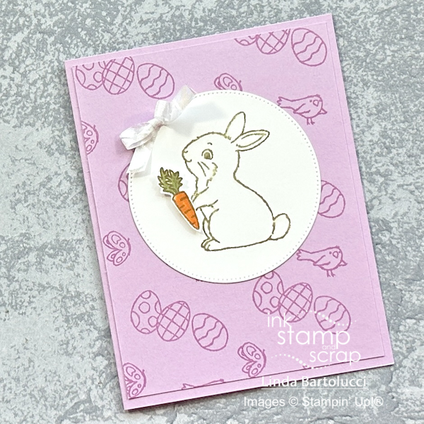 Quick and Easy Easter Card with Fresh Freesia