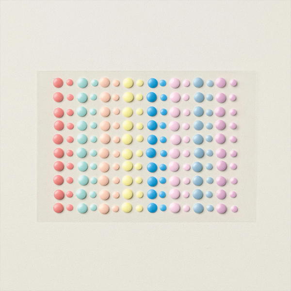 Rainbow Adhesive-Backed Dots