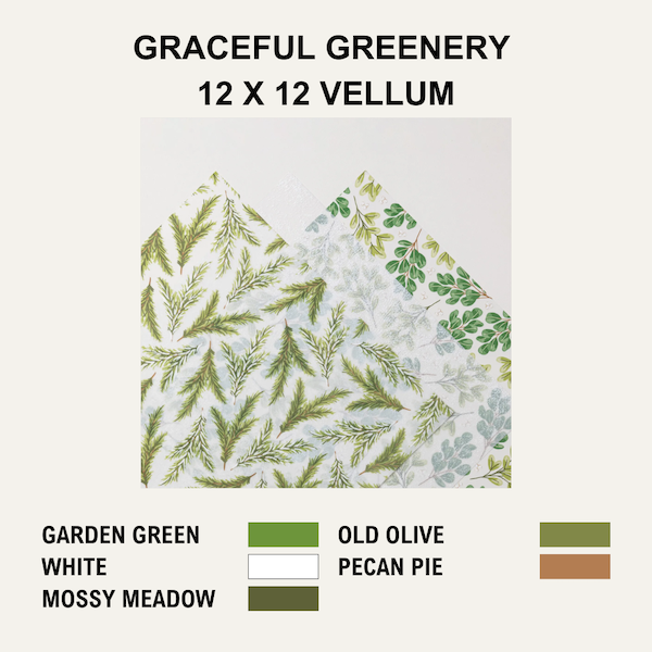 graceful greenery vellum