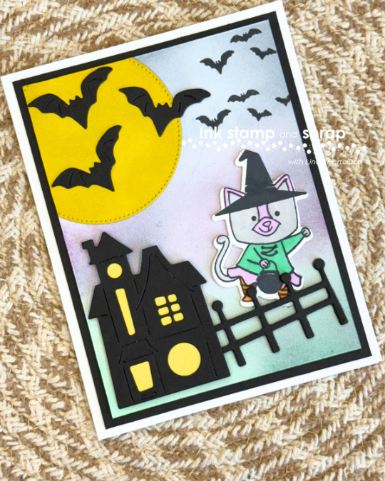 spooky halloween handmade card