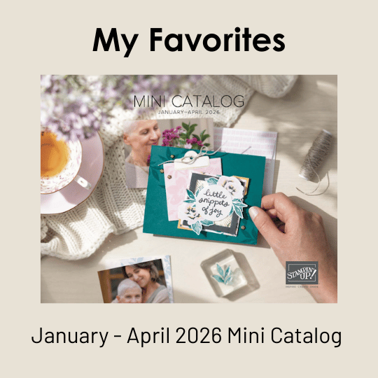 2026 january mini catalog favorites