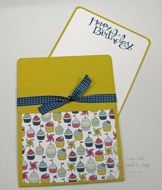 fun fold birthday card insert out