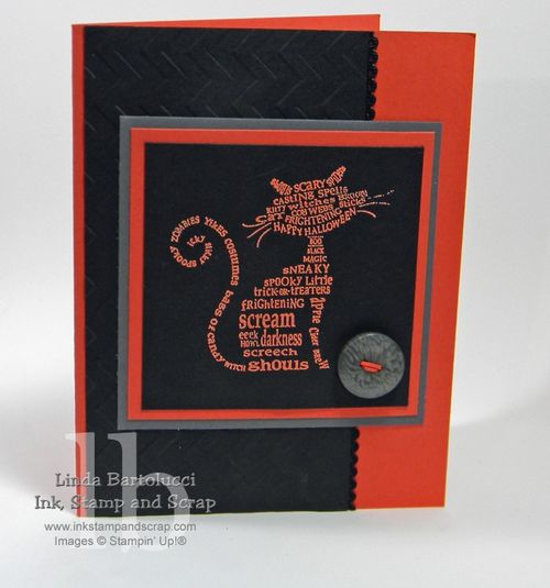 stampin up frightening feline stampin up frightening feline