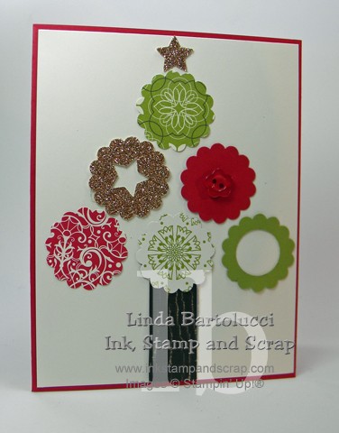 candlelight christmas tree card candlelight christmas tree card