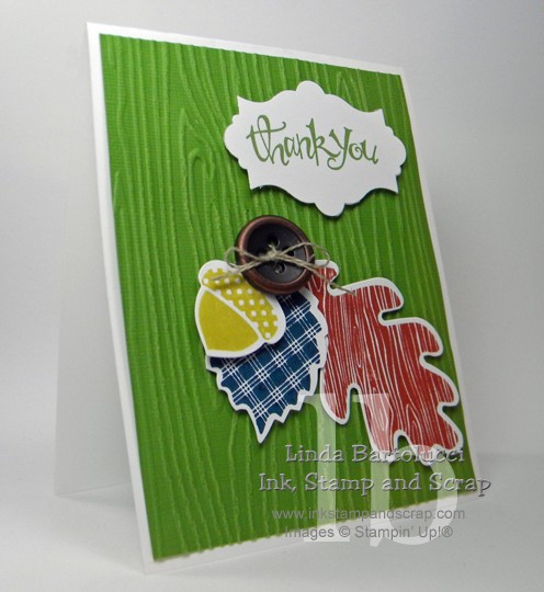 Fall Whimsy thank you card